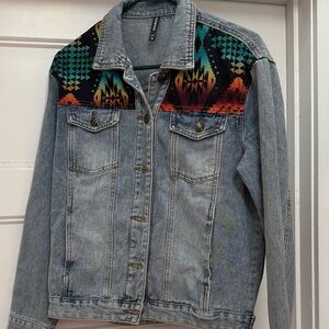 Crazy Train Blue Denim Jacket